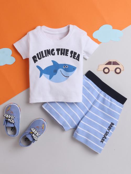 Whaou! Kids Boys Cotton Printed Top Shorts Set | Boys Dress | Baby Boy Dress | Infant Dress | Kids Wear