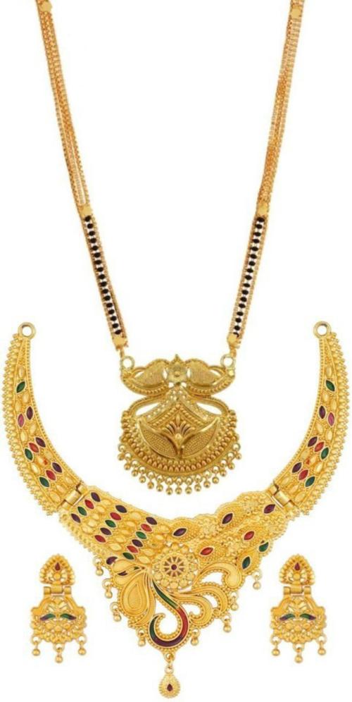 Brandsoon Gold plated Alloy Jewel Set For Women JioMart