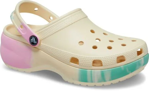 Crocs Classic Beige Clogs For Womens