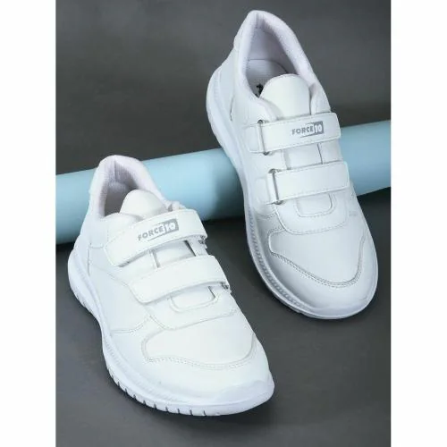 FORCE 10 By Liberty SKOLPRO-V_WHITE School Shoes For Kids