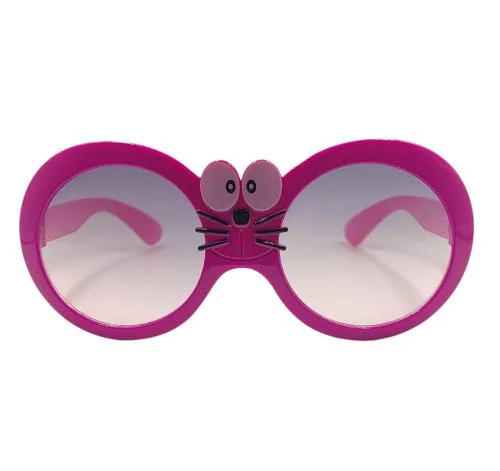 Kitty Cat Newbee Fashion Retro Lead-Free UV Protected Kids Sunglasses For 3 to 5 Years For Girls & Boys