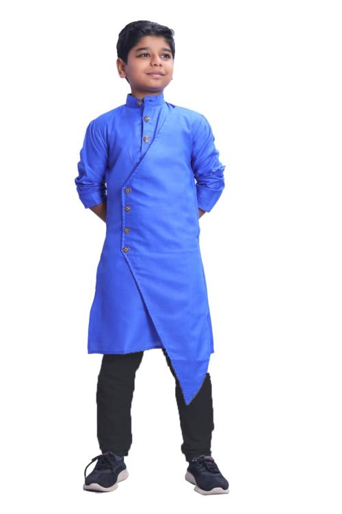 DEIANA'S New Kids Fancy Kurta With Black Payjama Set For Kids & Boy.