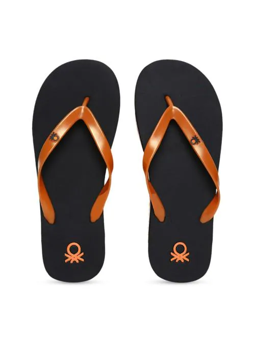 United Colors of Benetton BLACK Men's Flip-flops