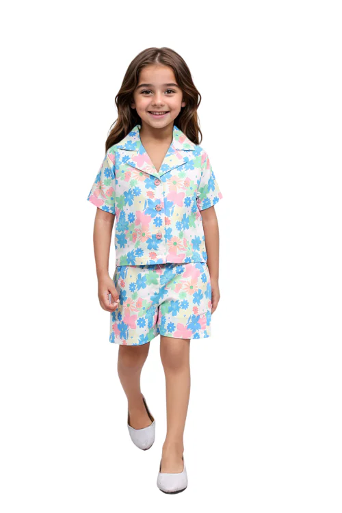 Toonyport Adorable Cotton Fancy Night Suit Sets: Girls' Dreamy Sleepwear Collection