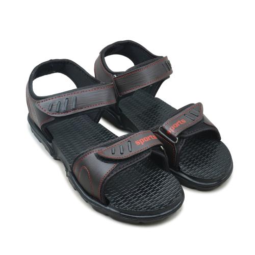 SFR XXX-1 Dark Brown Sporty Casual Sandals for Men