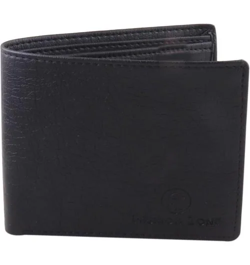 Buy FZ FASHION ZONE Men Black Artificial Leather Wallet (20 Card Slots