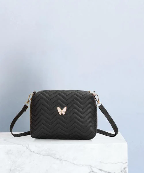 Fargo Black Leatherette For Handbags & Clutches (FGO-490-1)B