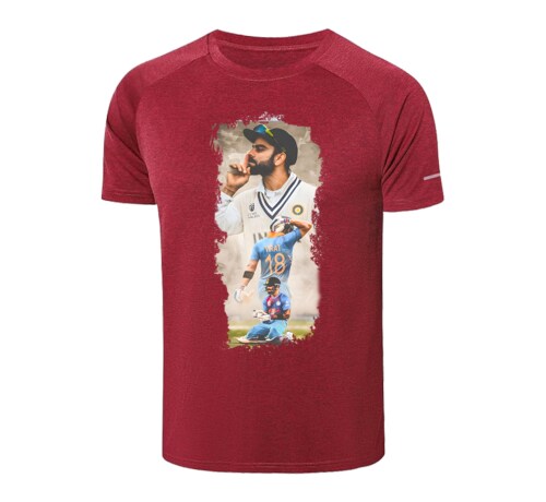 Kart Black Men's RCB IPL Jercy 2024 | Polyster Regular Fit | RCB Virat Kholi Cricket T-Shirts (MT - IPL - VRT INTER_XL)