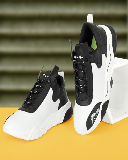 Pa Poosh Casual Sneakers for Men_White-7