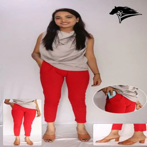 KEWSI FAB Fit Regular Wear 4 Way Lycra Shiny Stretchable Full Length Leggings