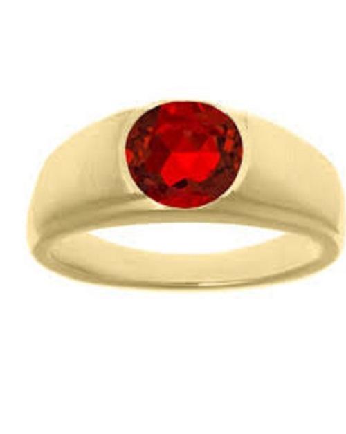 Ceylonmine Ruby Manik Stone Adjustable Ring