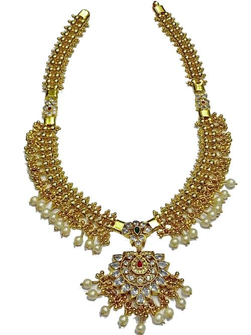 JC-GOLD ELECTRO FORMED 925 STERLING SILVER NECKLASE