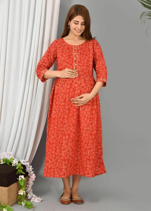 A11cotton beautiful maternity kurta