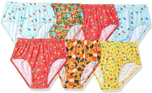 RCK ROCKERS Boys Multicolor Pack of 7 Briefs (9-10Y)