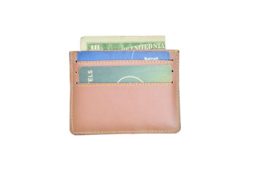 Vorak Ahimsa Vegan leather Unisex card wallet - Tan