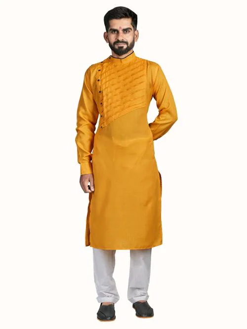 DEIANA'S New Treditional Designer Pintex Kurta Payjama Set For Men's.