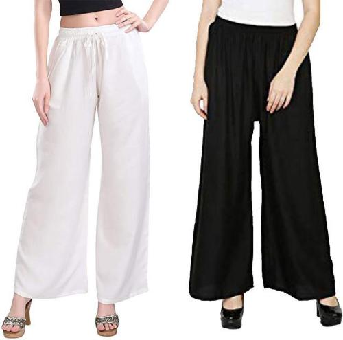 MayFay Palazzo White, Black