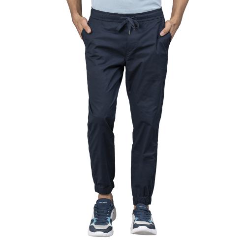 Red Tape Men's Casual Cotton Joggers | Moisture Absorbent and Comfortable