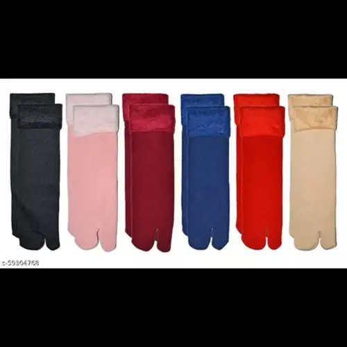 SHARTRENDZZ Women Winter Skin Color Socks