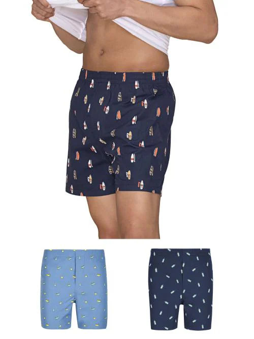 XYXX Pack of 3 Soft Super Combed Cotton SPLASH Men Boxer