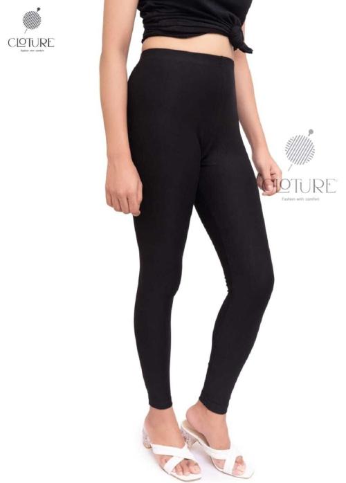 CLOTURE Ankle length leggings for women