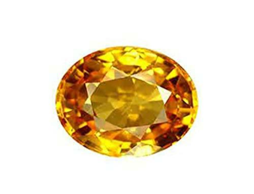 BAGUE Natural Yellow Sapphire Gemstone 5.25 Ratti