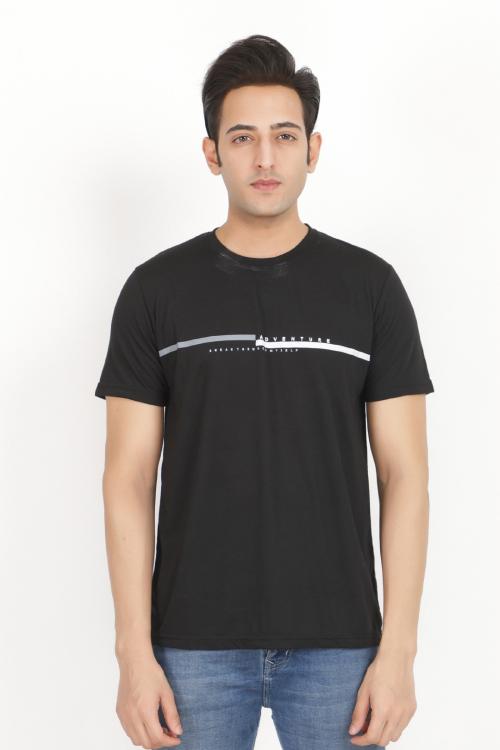 ROGER FEDERER Printed Half Sleeve Round Neck T-Shirt for Men