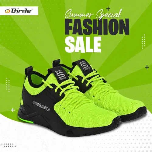 Buy Birde Men's Green Sports Shoes Online at Best Prices in India