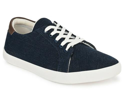 Toro Blu Stylish Trendy Lightweight Canvas Casual High Top Sneaker Shoes for Boys & Men's (BLUE)