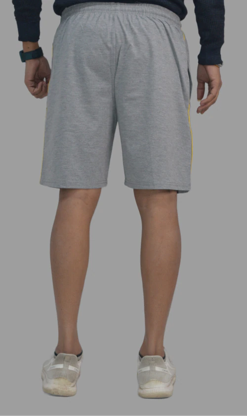 STCCLASSIC GREY SHORTS NIKKER HOSIERY WITH 2 POCKETS FOR MEN'S | REGULAR FIT WEAR | GREY SHORTS | COMFORTABLE SHORTS | DAILY FIT WEAR
