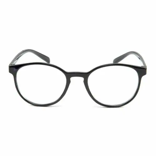 SAN EYEWEAR Blue Cut Computer Glasses for Eye Protection | Zero Power, Anti Glare & Blue Light Filter Glasses | UV-Protection Specs for Unisex, (Black)