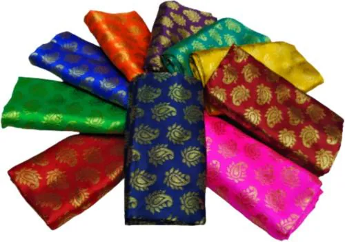 Truevelli Cotton Unstitched Multi-Colour Blouse Material (1 Mts Each) (Pack of 10 Piece)