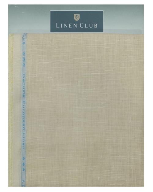 Linen Club Men Multicolor Solid Linen Shirt Fabric