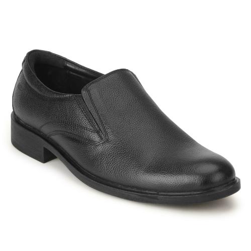 Red Chief Black Leather Formal Shoes for Men