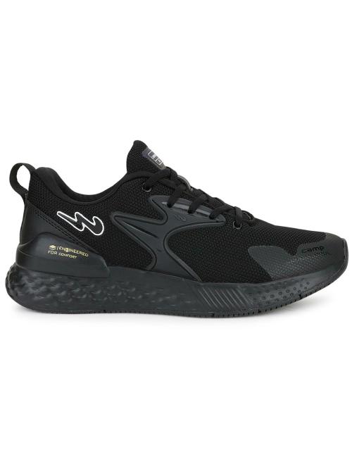 Campus SIMON PRO Black Men's Running Shoes