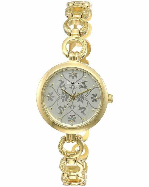 Timex Analog Dial Silver TWEL11413 Women's Watch