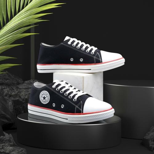 Buy ADOMS Men's Stylish, Trendy Canvas Laceups Converse Style Sneakers