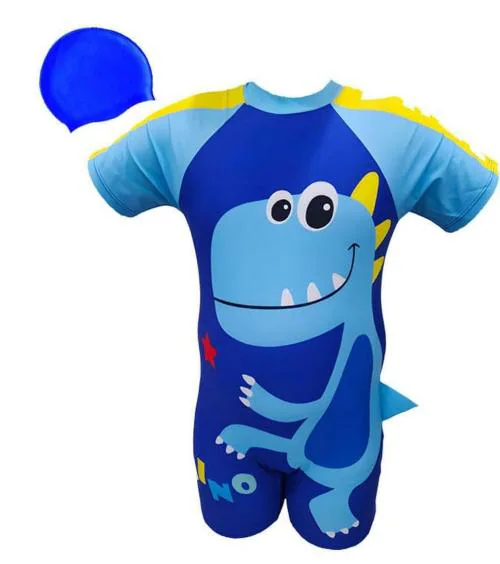 TEMPEST Boy's Poly Spandex Multipurpose Wear Half Length for Swimming Costume, Diving, Cycling, Aerobics,Skating