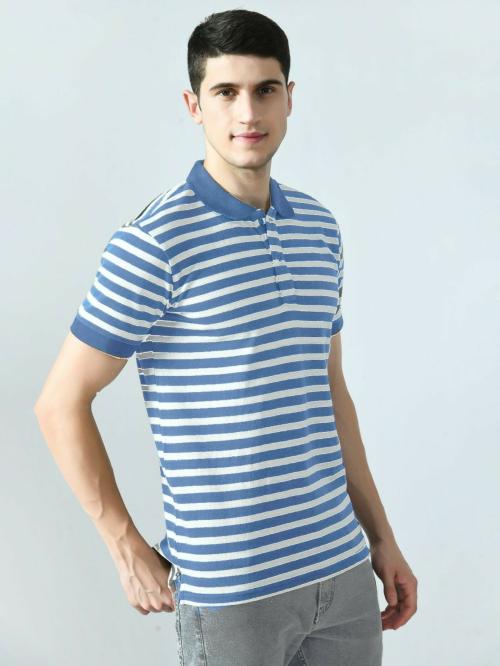 Clothster collar strip t-shirt for men
