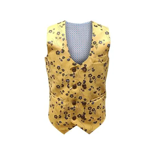 D.Dot Men Waistcoat Half Jacket