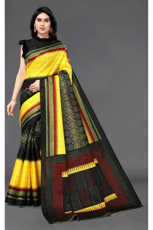 SAREYA VEELA Daily Wear Women Maroon Cotton Silk Sarees