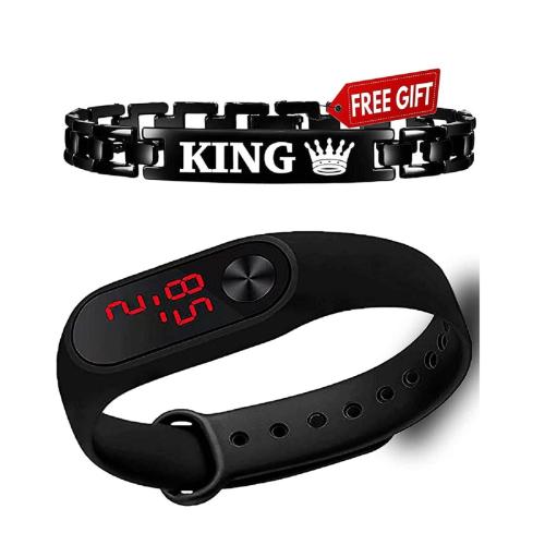 RTK New M2 Band Watch and King Bracelet For Boys,Girls