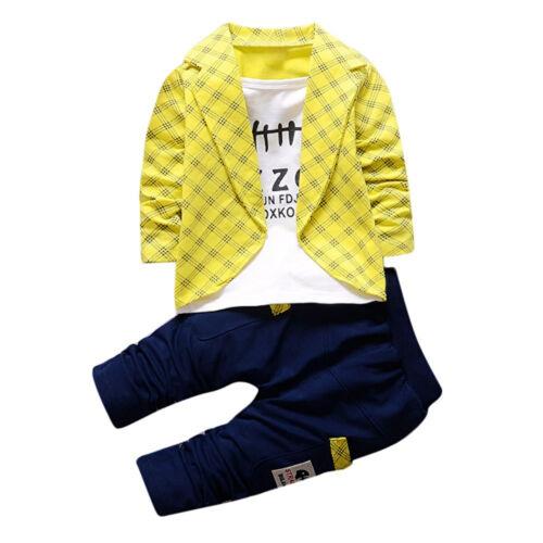 Purvah Fashion_Boys_Yallow_Checkered_Top_&_Pant_Set for Boys ( 2-3 Years )
