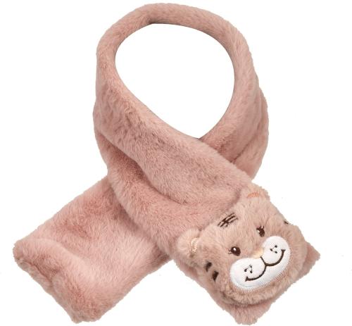 Soku Shopee Boys and Girls Multicolor Embellished Faux Fur, Fleece Muffler