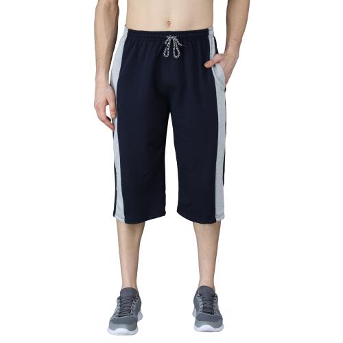 Narsingha Dreams Men's Casual Cotton 3/4 Capri Regular Shorts
