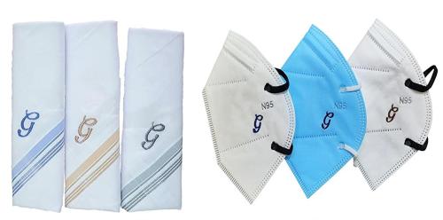 Golu Molu Cotton Handkerchief (Pack Of 6)