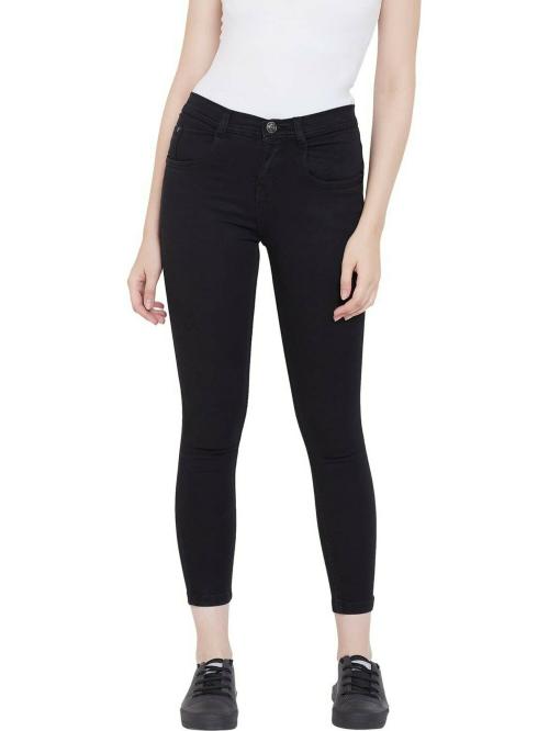 SLIMUU dresses Slim Women Black Jeans (42)