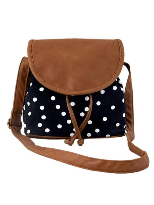 Lychee Bags Women Printed Canvas Sling Bag