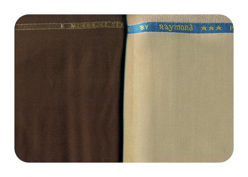 Cloth Zones Men Shirt and Trouser Fabric - Morarjee Shirt -1.60 Meter Raymond Trouser -1.25 Meter