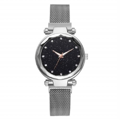 Acnos Analog Silver Dial Silver Strap Watch For Men - (AC220)